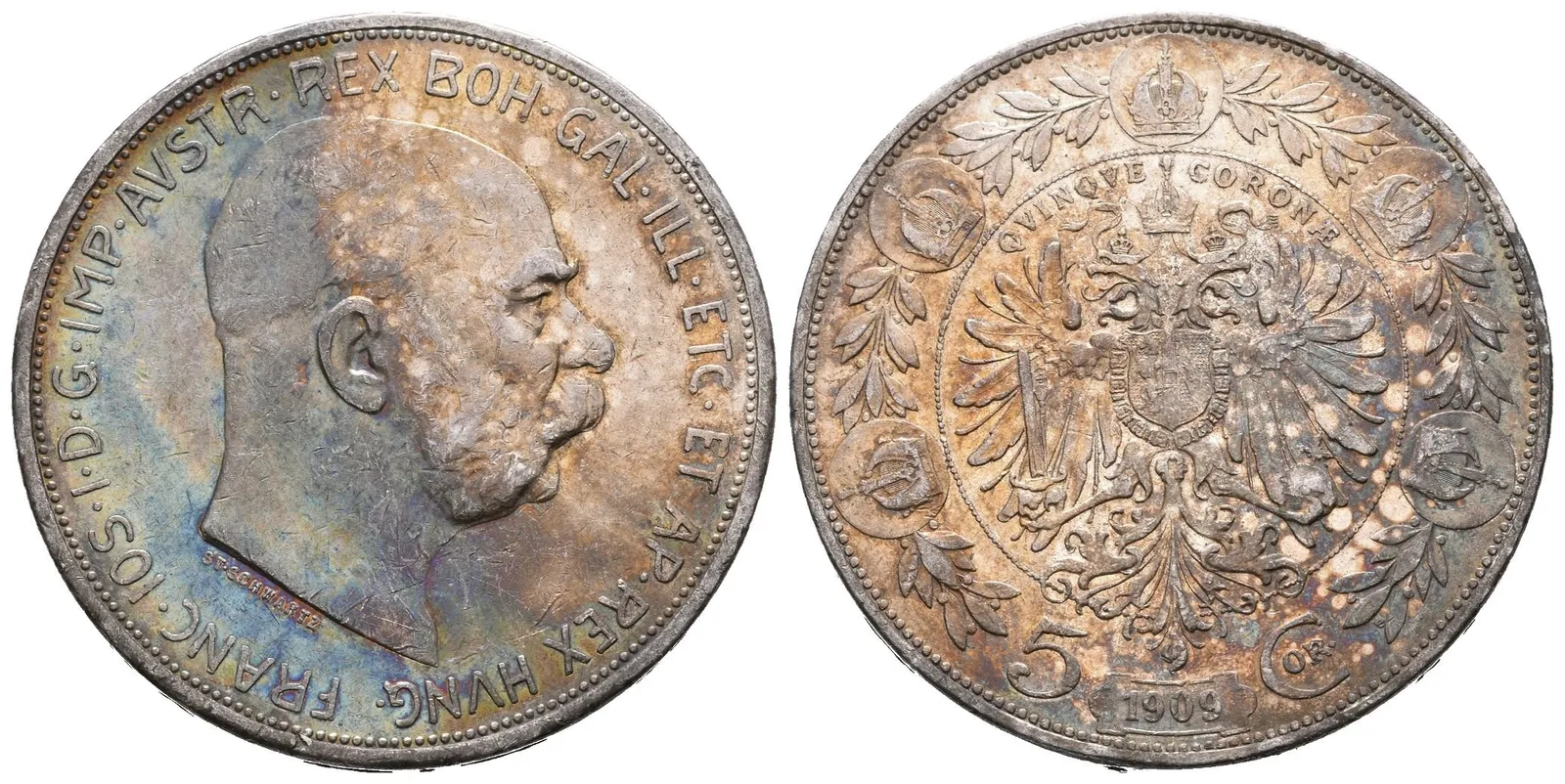 5 Koruna 1909