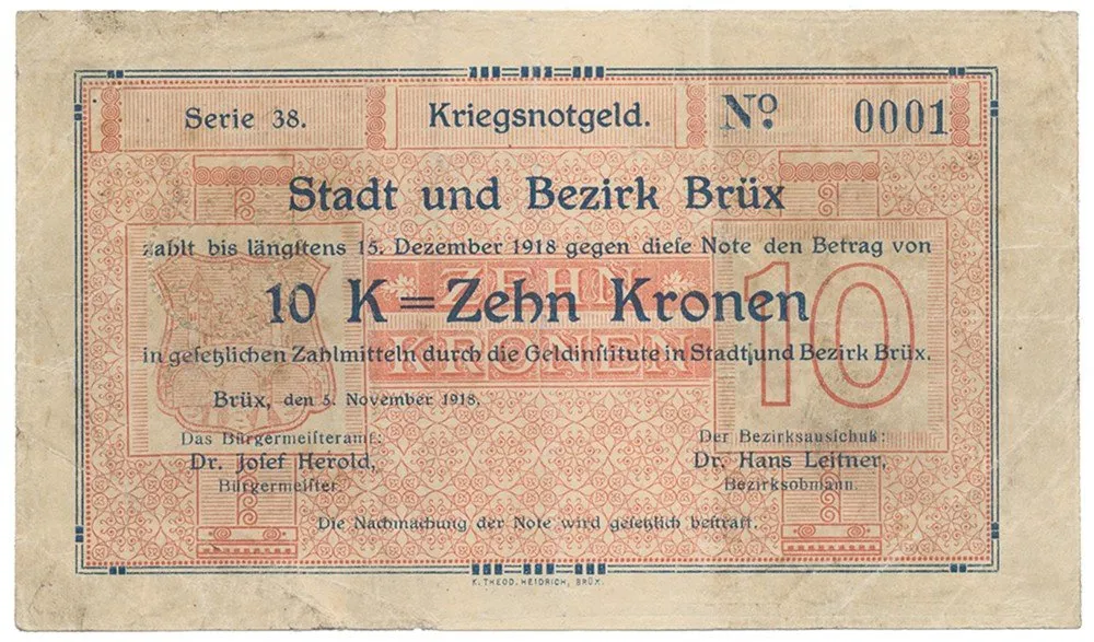 Nouzovky české od roku 1914 — 1
