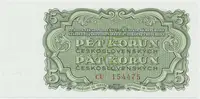 Československo, 5 Koruna 1961, série CU, Hej.99a