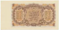Československo, 1 Koruna 1953, tisk Praha, série VT, Hej.89b1 - fotografie 2