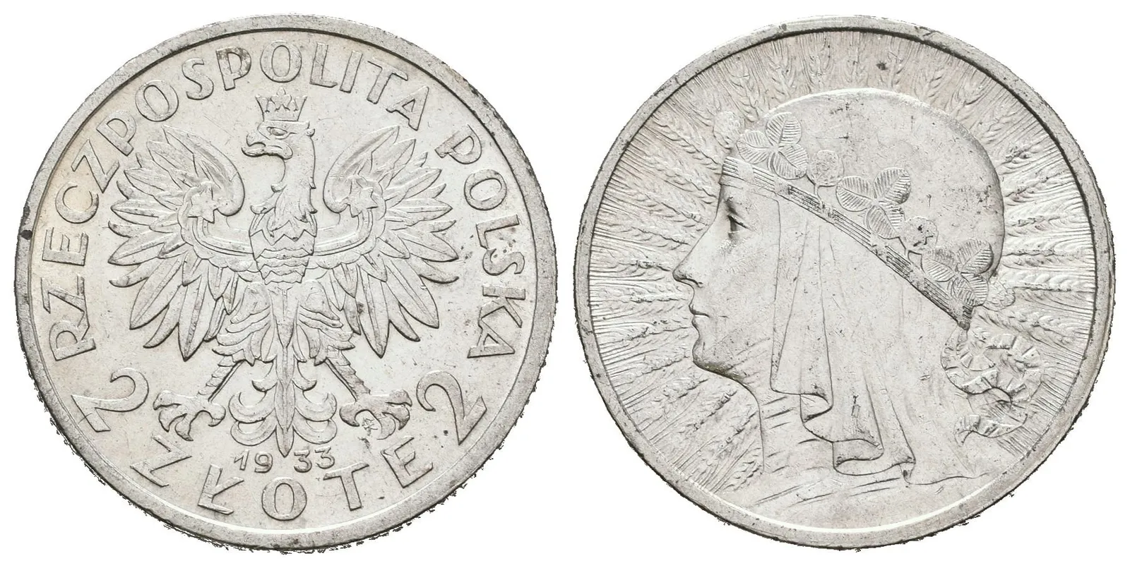 Polsko, 2 Zloté 1933