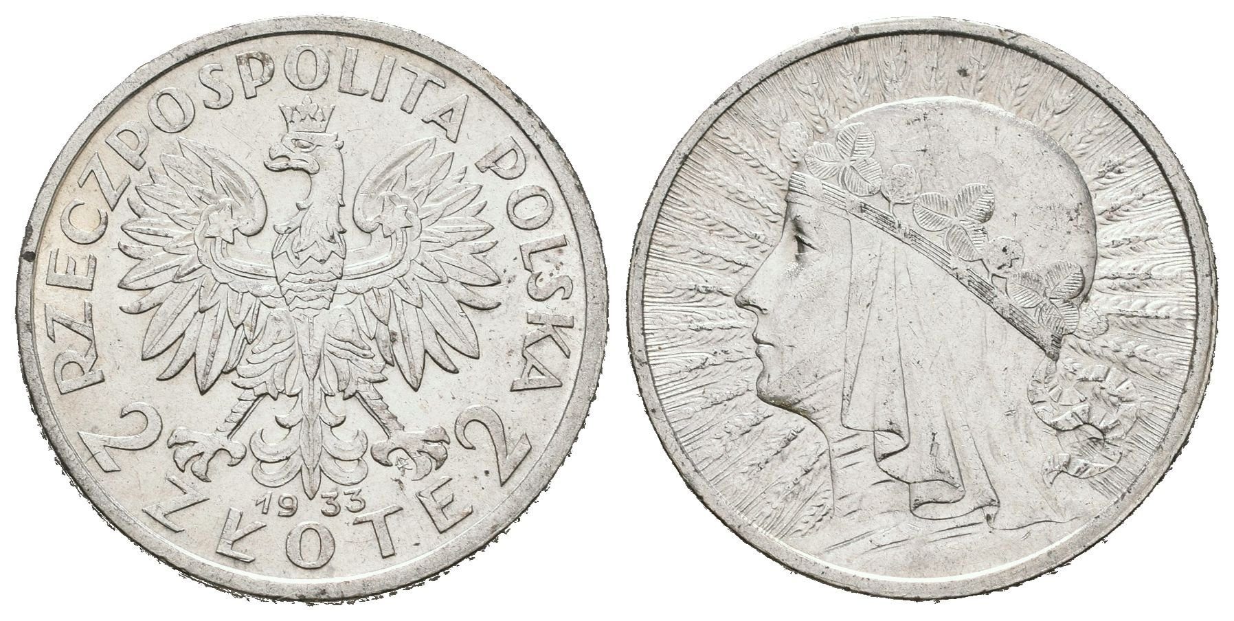 Polsko, 2 Zloté 1933