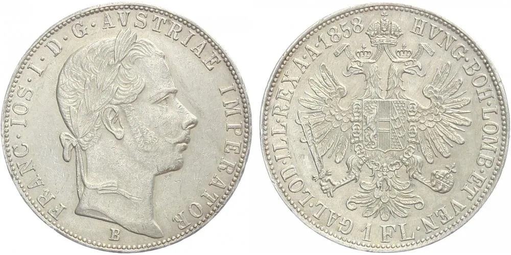 Rakouská a spolková měna, 1857 - 1892 — 1