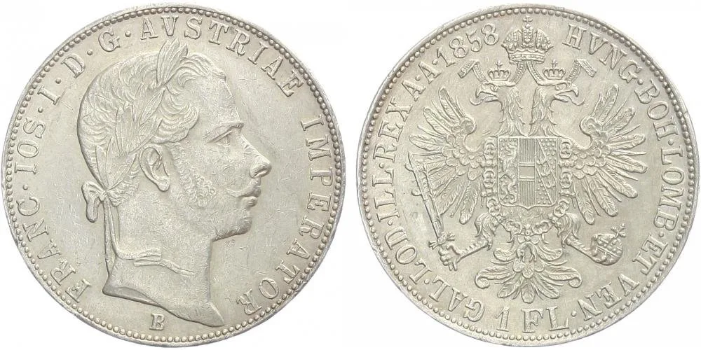 Rakouská a spolková měna, 1857 - 1892 — 1