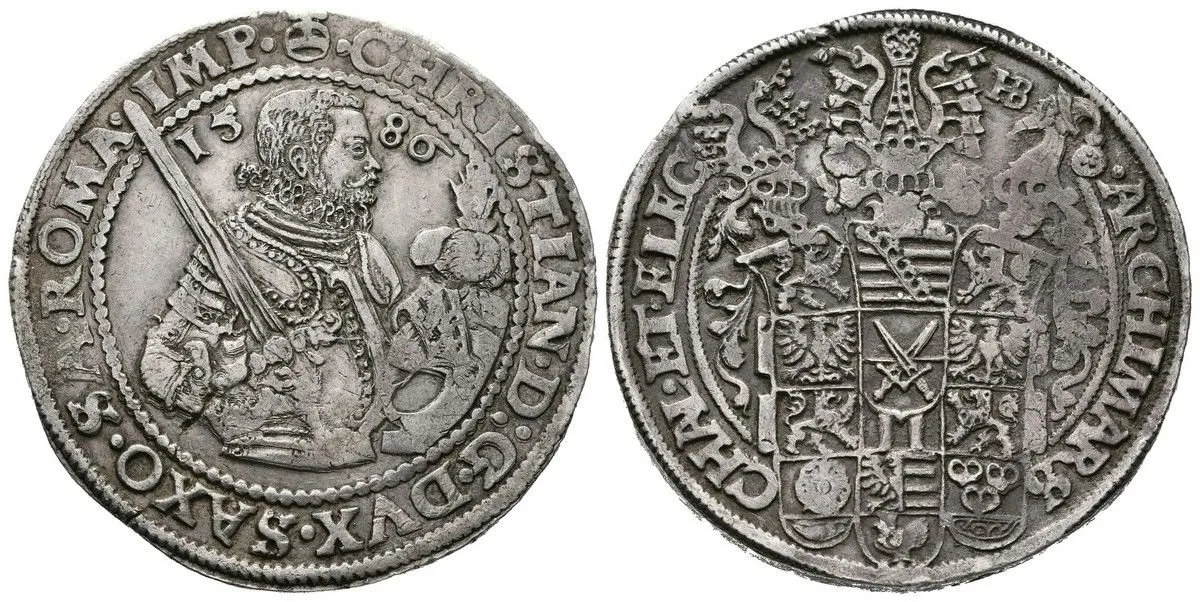 Sasko, Christian I., 1586 - 1591 — 1