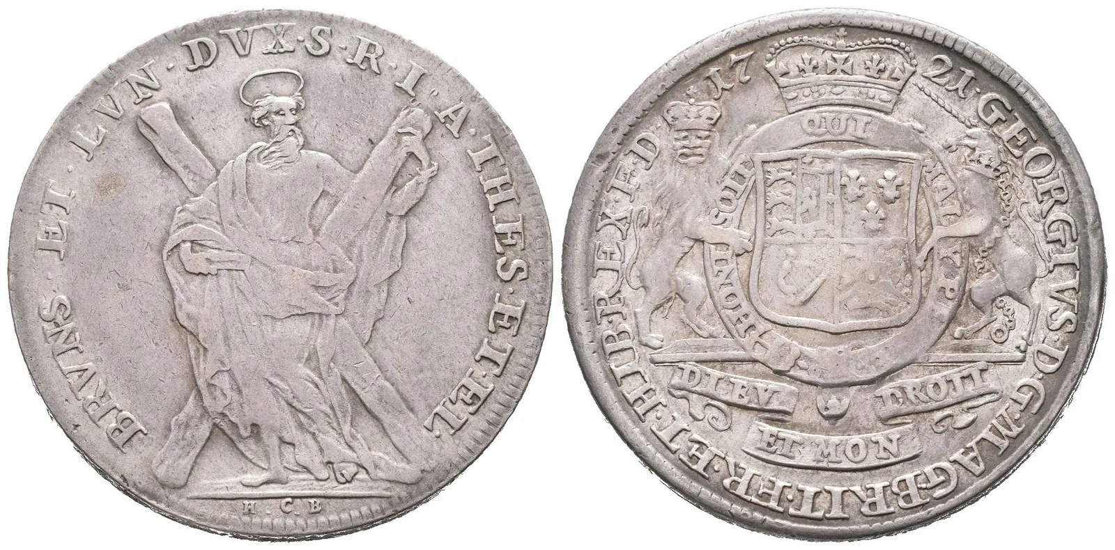 Brunšvick-Hannover, Tolar 1721 HCB