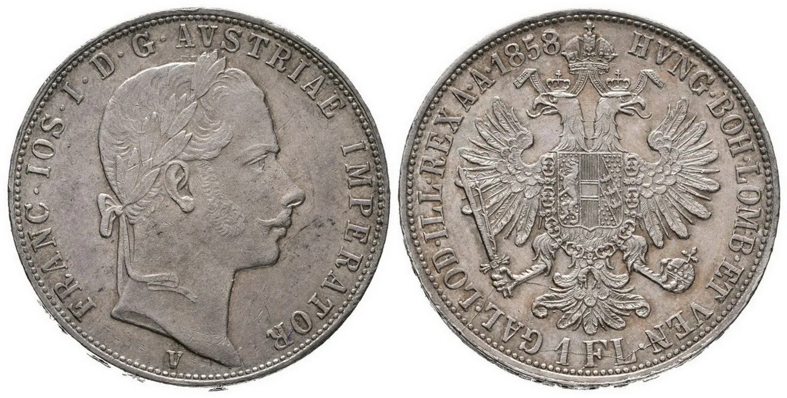 Rakouská a spolková měna, 1857 - 1892 — 1