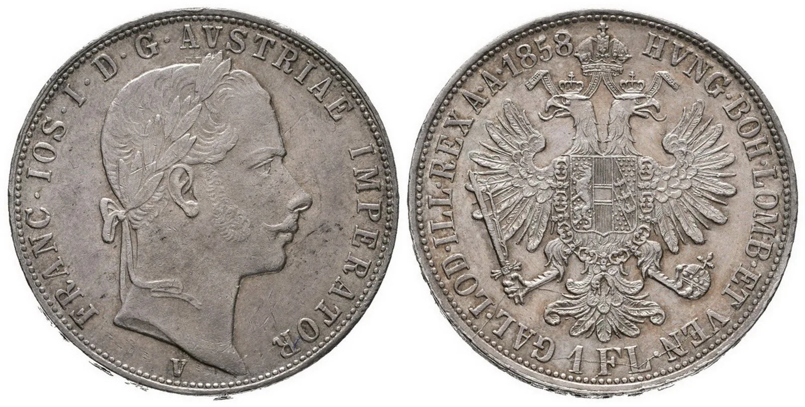 Rakouská a spolková měna, 1857 - 1892 — 1