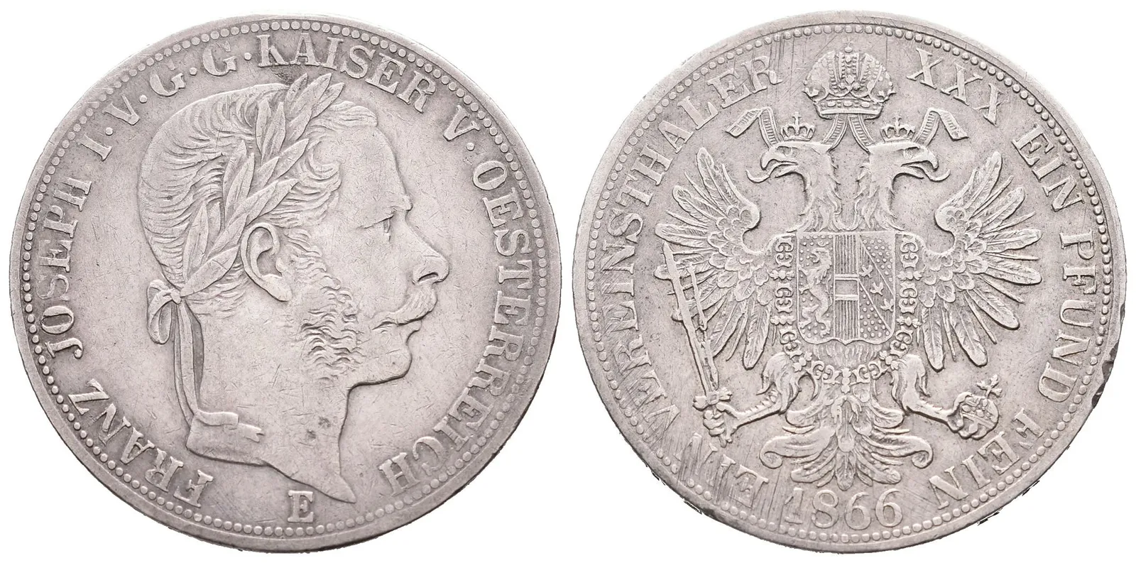 Tolar spolkový 1866 E