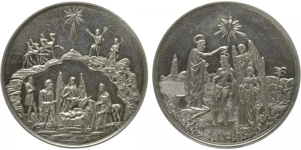 Náboženské a církevní medaile — 1