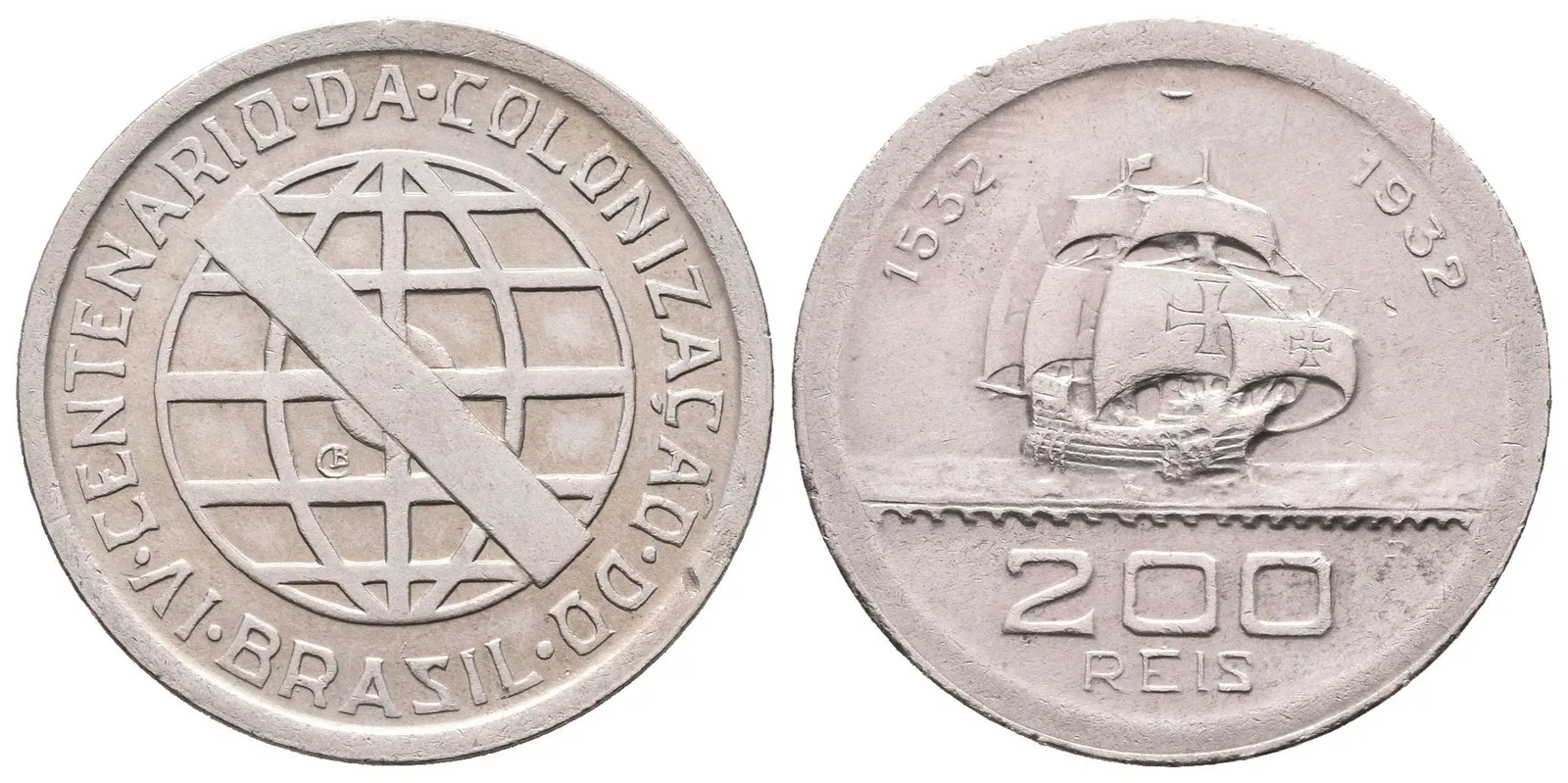 Brazílie, 200 Reis 1932