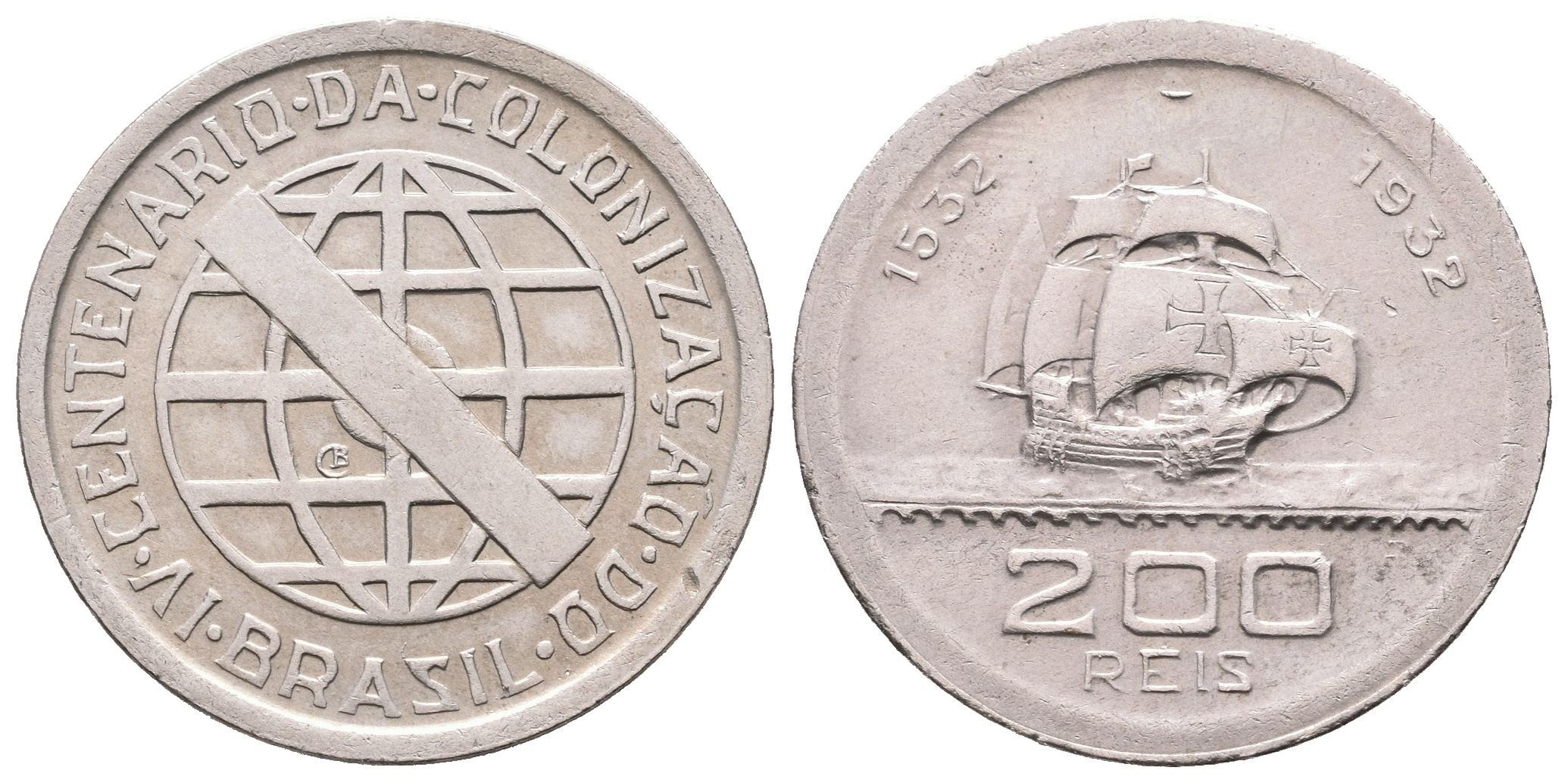 Brazílie, 200 Reis 1932