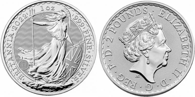 Velká Británie, 2 Pounds 2022 - Britannia