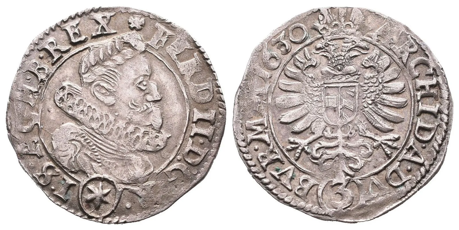 Ferdinand II., 1619 - 1637 (Mince dobrého zrna) — 1