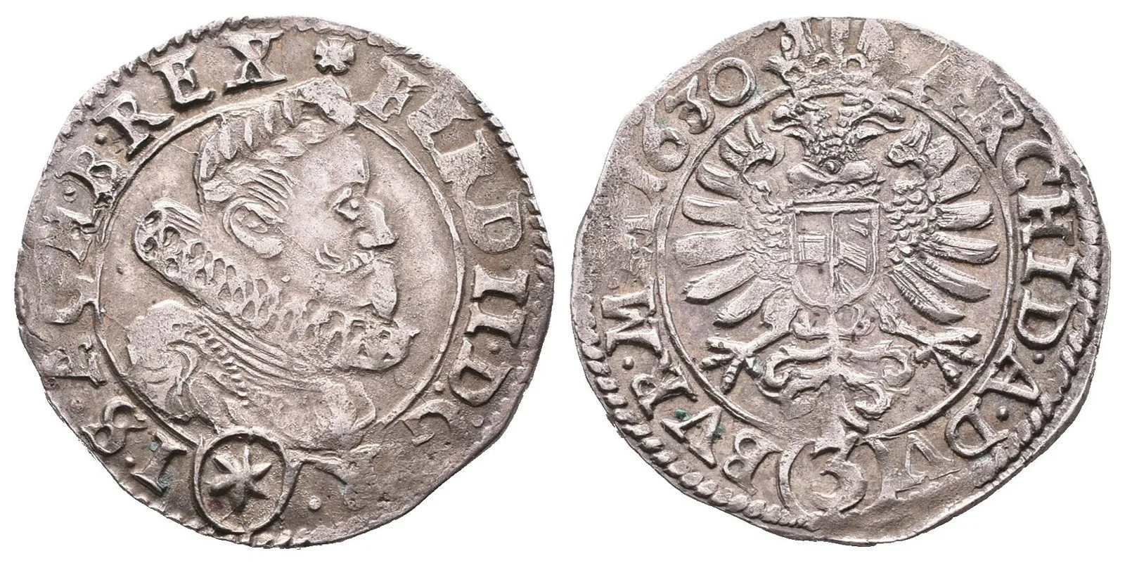 Ferdinand II., 1619 - 1637 (Mince dobrého zrna) — 1
