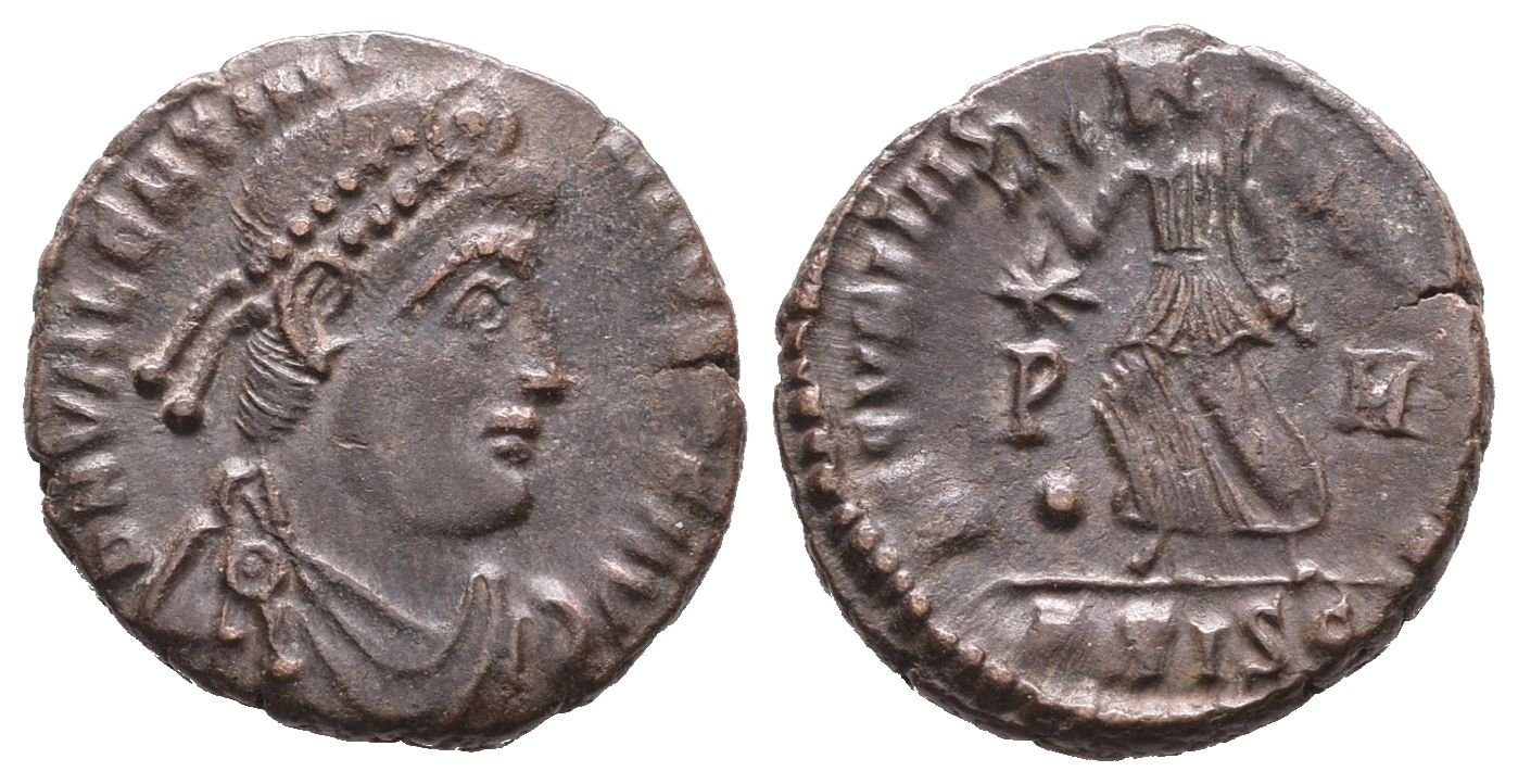 Valentinianus I., nummus, Siscia, RIC IX 15