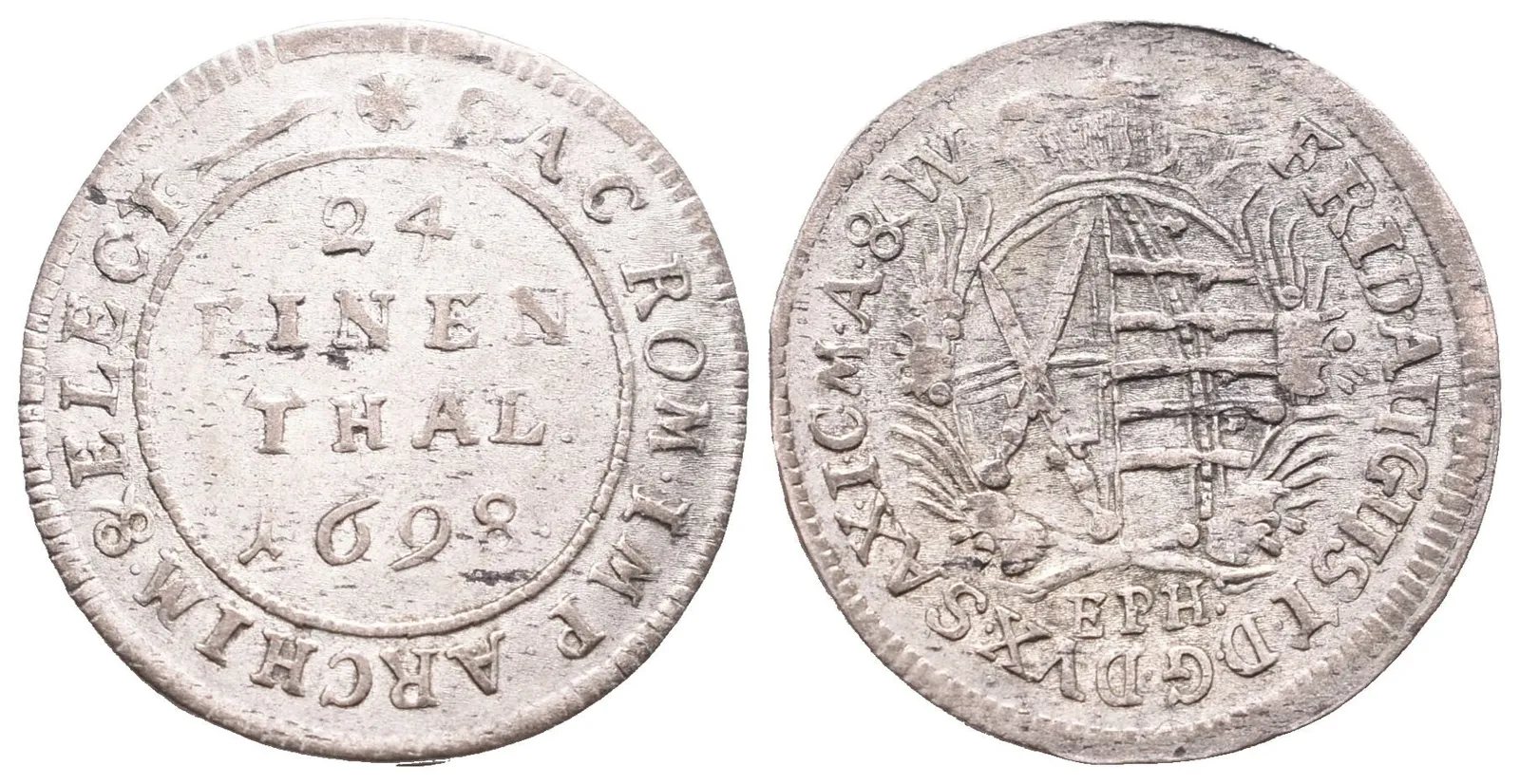 Sasko, 1/24 Tolar 1698 EPH