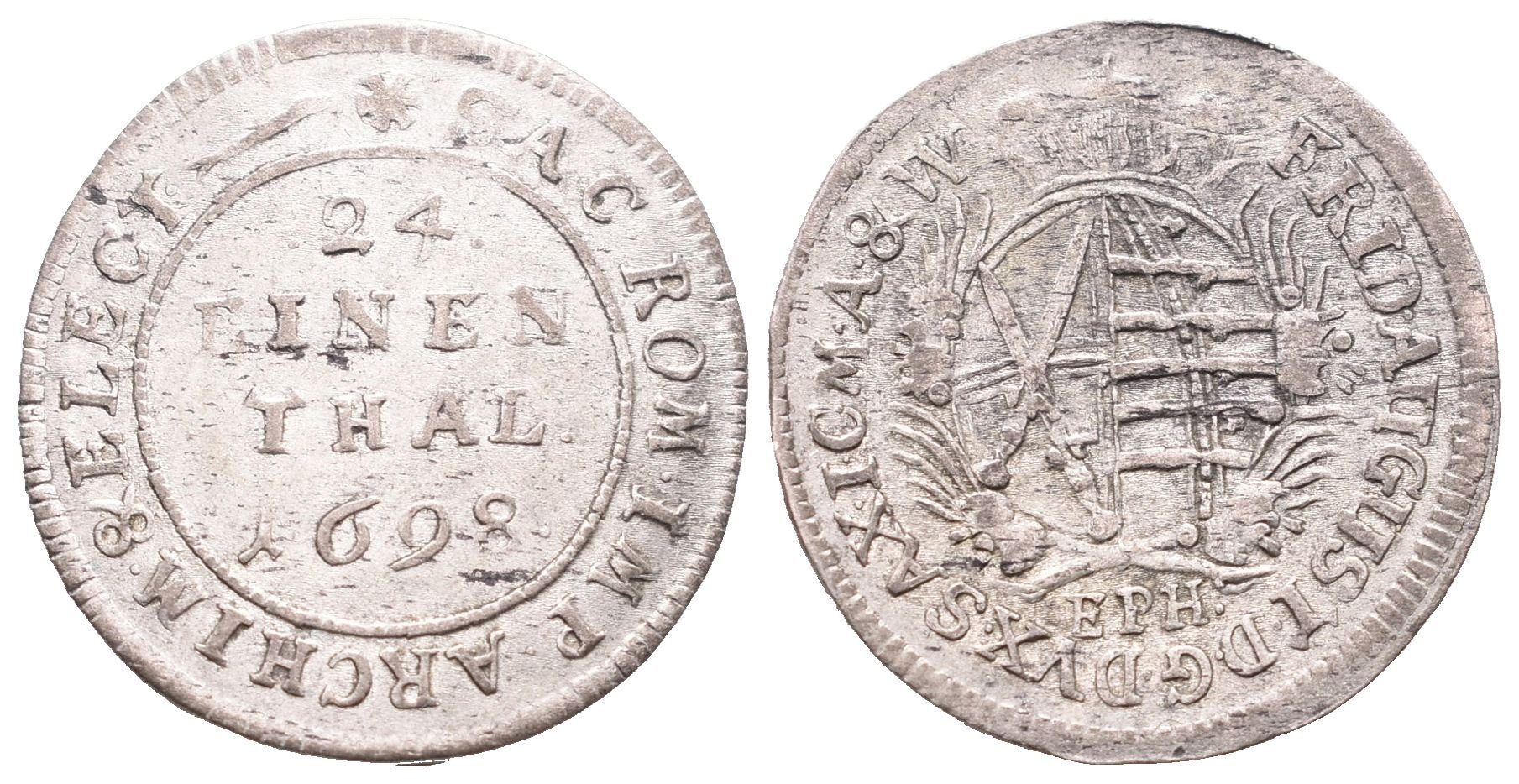 Sasko, 1/24 Tolar 1698 EPH
