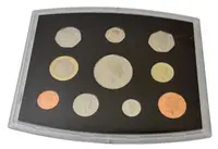 Velká Británie, Sada oběžných mincí 2000 PROOF - Milénium - fotografie 2