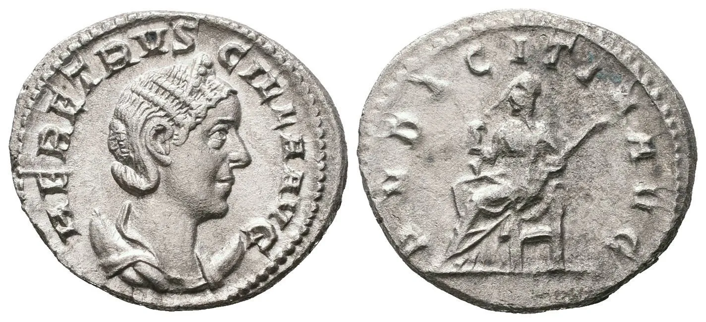 Herennia Etruscilla, manželka Trajana Decia — 1