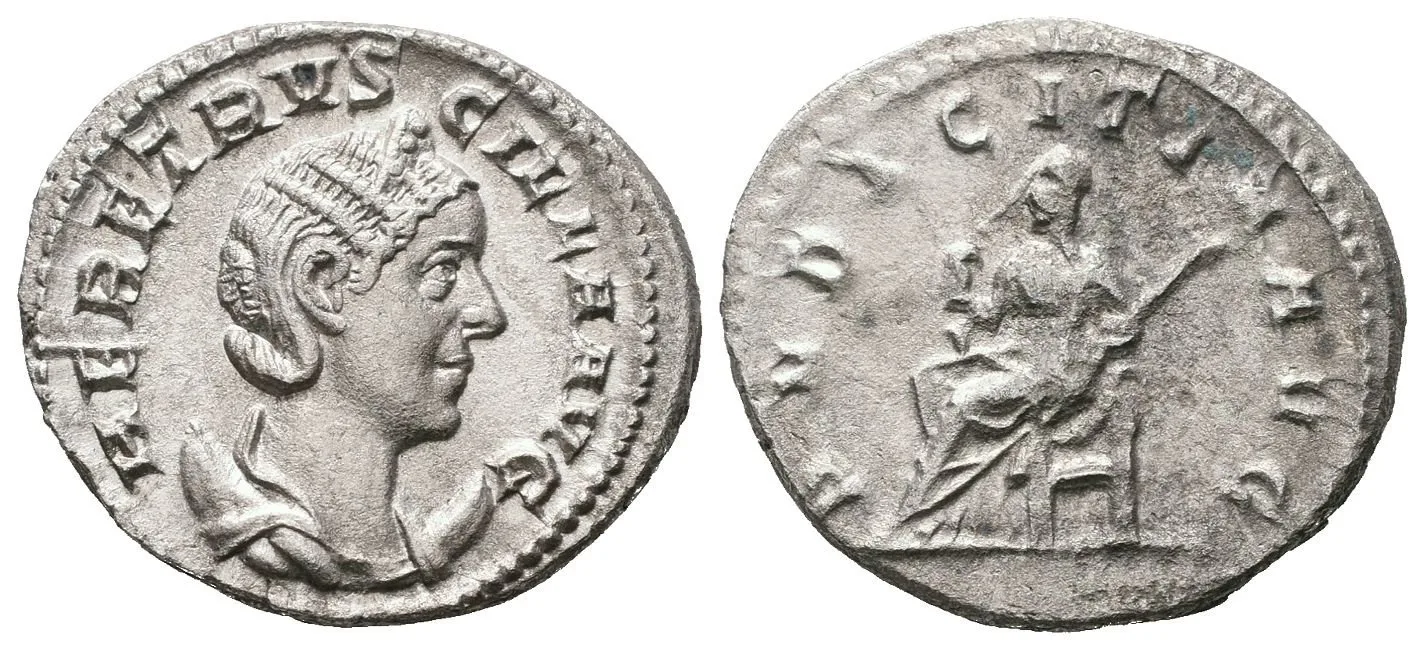 Herennia Etruscilla, manželka Trajana Decia — 1