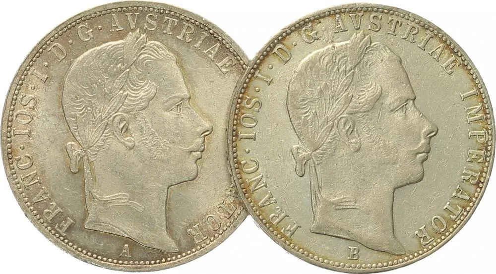 Rakouská a spolková měna, 1857 - 1892 — 1
