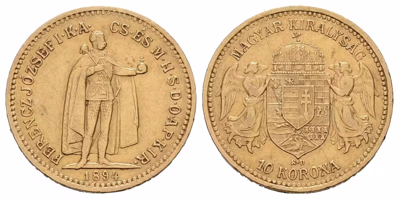 10 Koruna 1894 KB