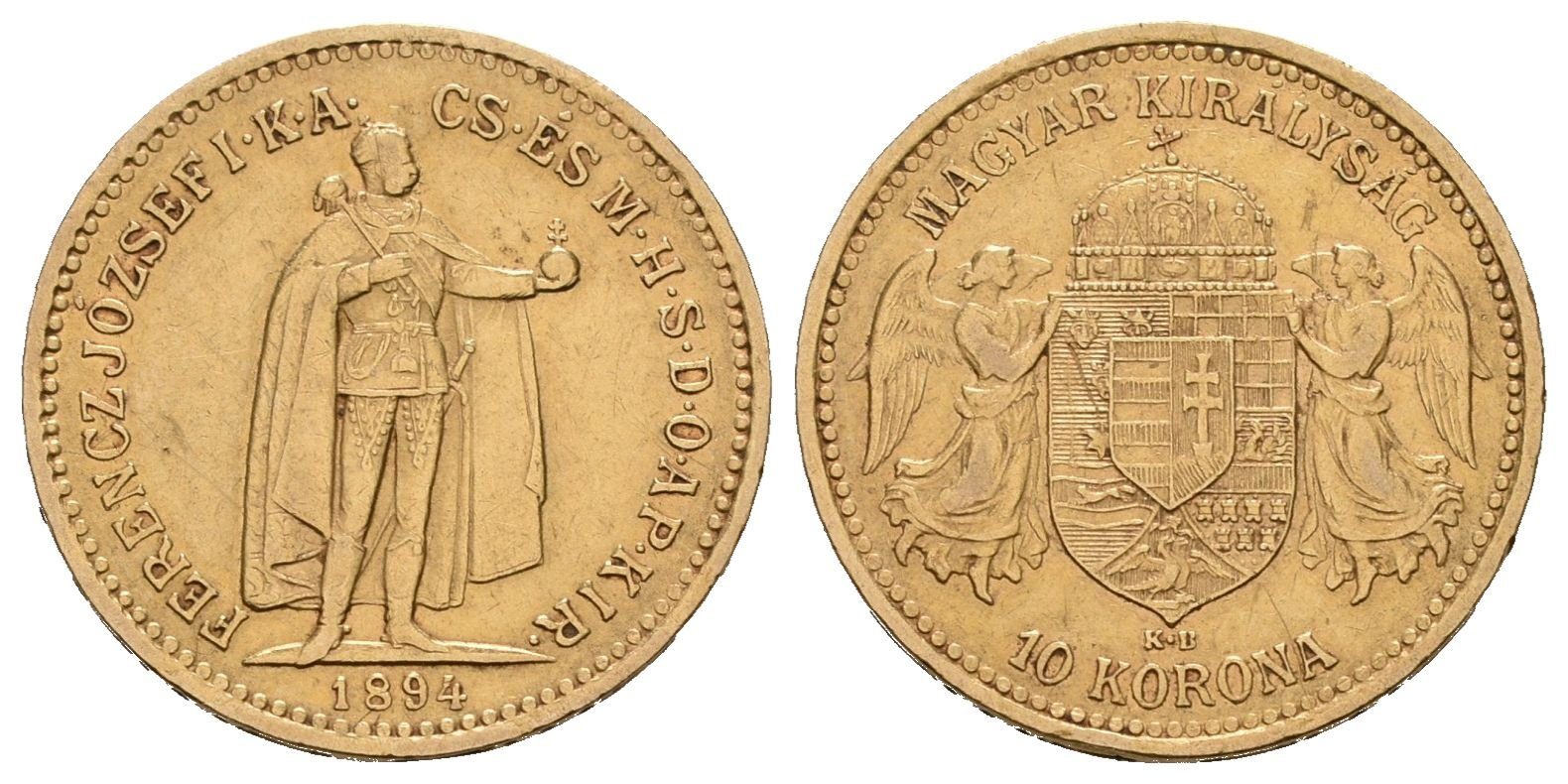 10 Koruna 1894 KB