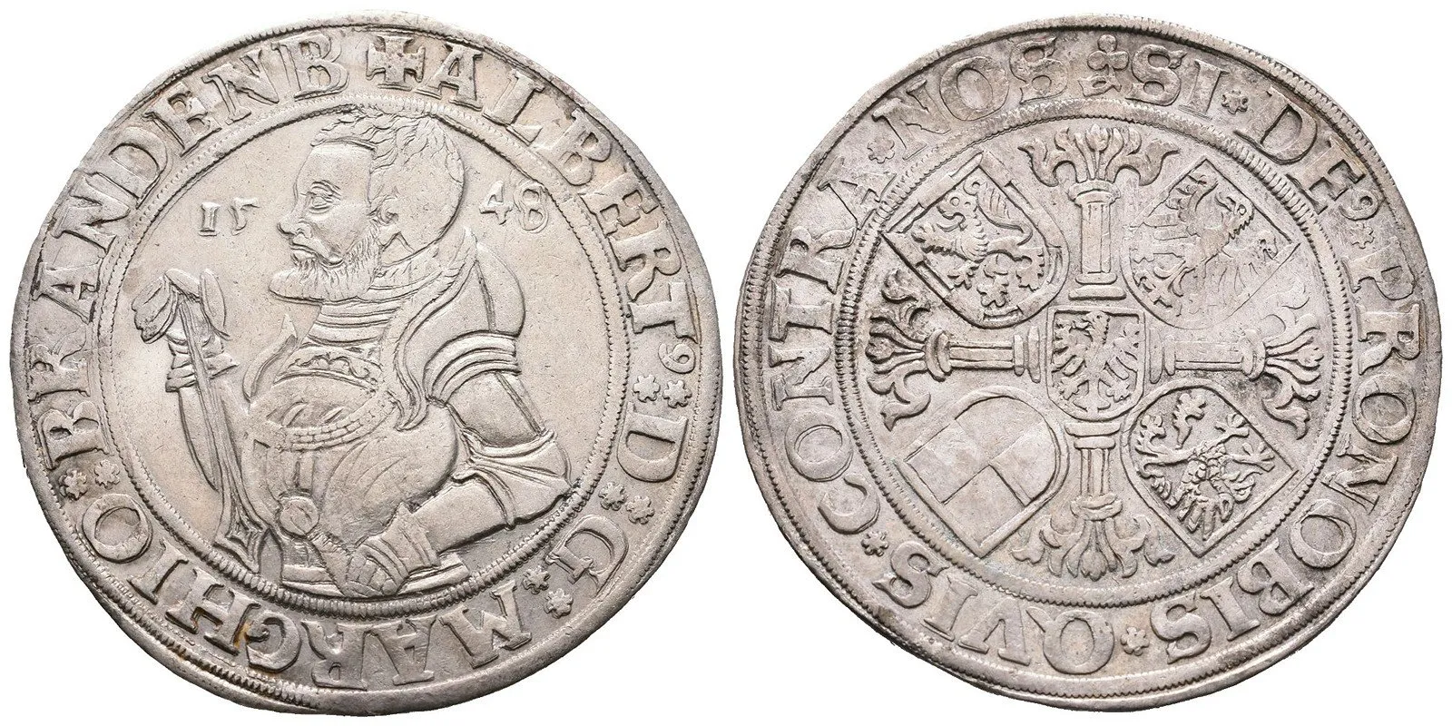 Brandenburg - Franken, Albrecht mladší, 1543 - 1557 — 1