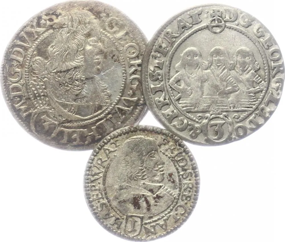 Lehnice - Břeh, Georg, Ludwig a Christian, 1639 - 1663 — 1