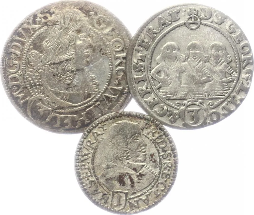 Lehnice - Břeh, Georg, Ludwig a Christian, 1639 - 1663 — 1