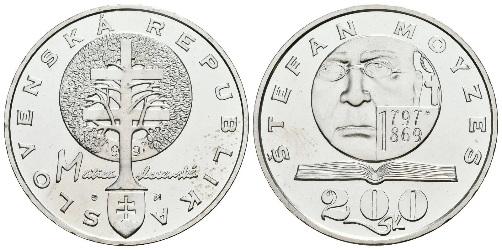 200 Sk 1997 - Štefan Moyzes, Nov.20, kapsle — 1