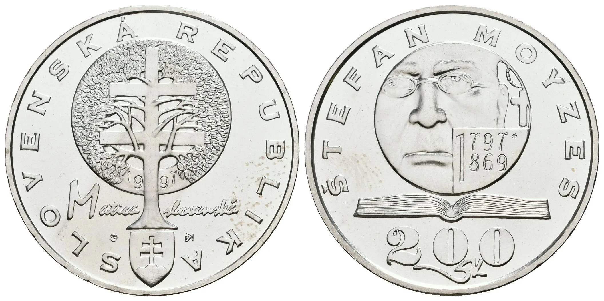 200 Sk 1997 - Štefan Moyzes, Nov.20, kapsle — 1