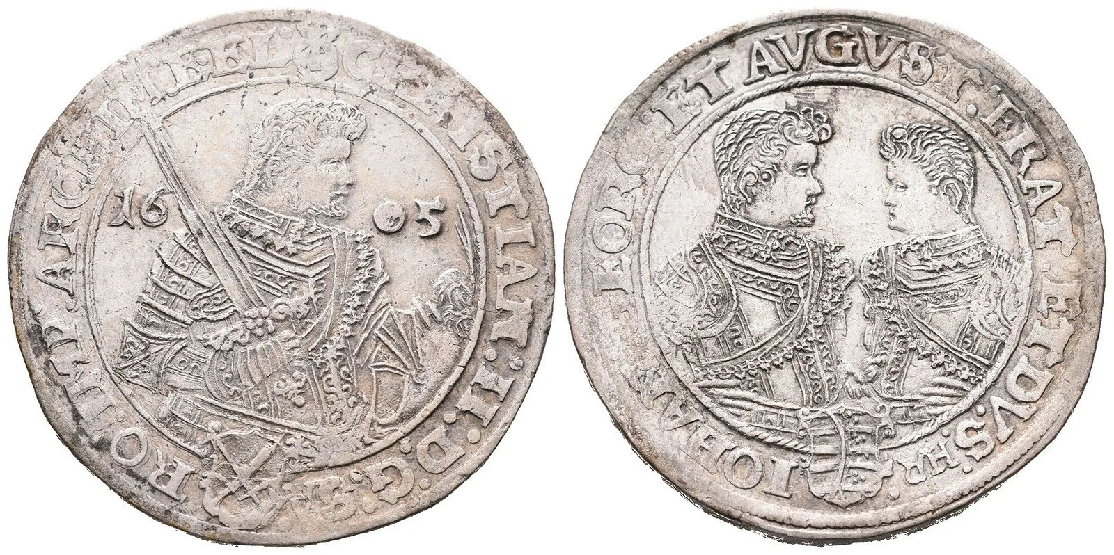 Sasko, Christian II., Johann Georg I. a August, 1591 - 1611 — 1