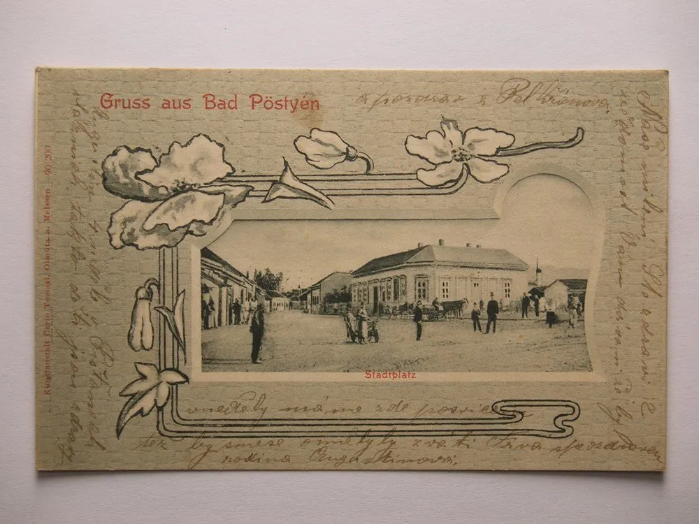 Piešťany, Bad Pöstyén, náměstí — 1