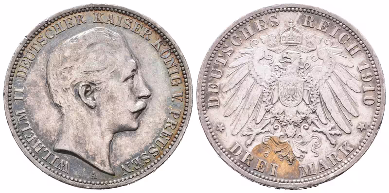 Prusko, 3 Marka 1910 A