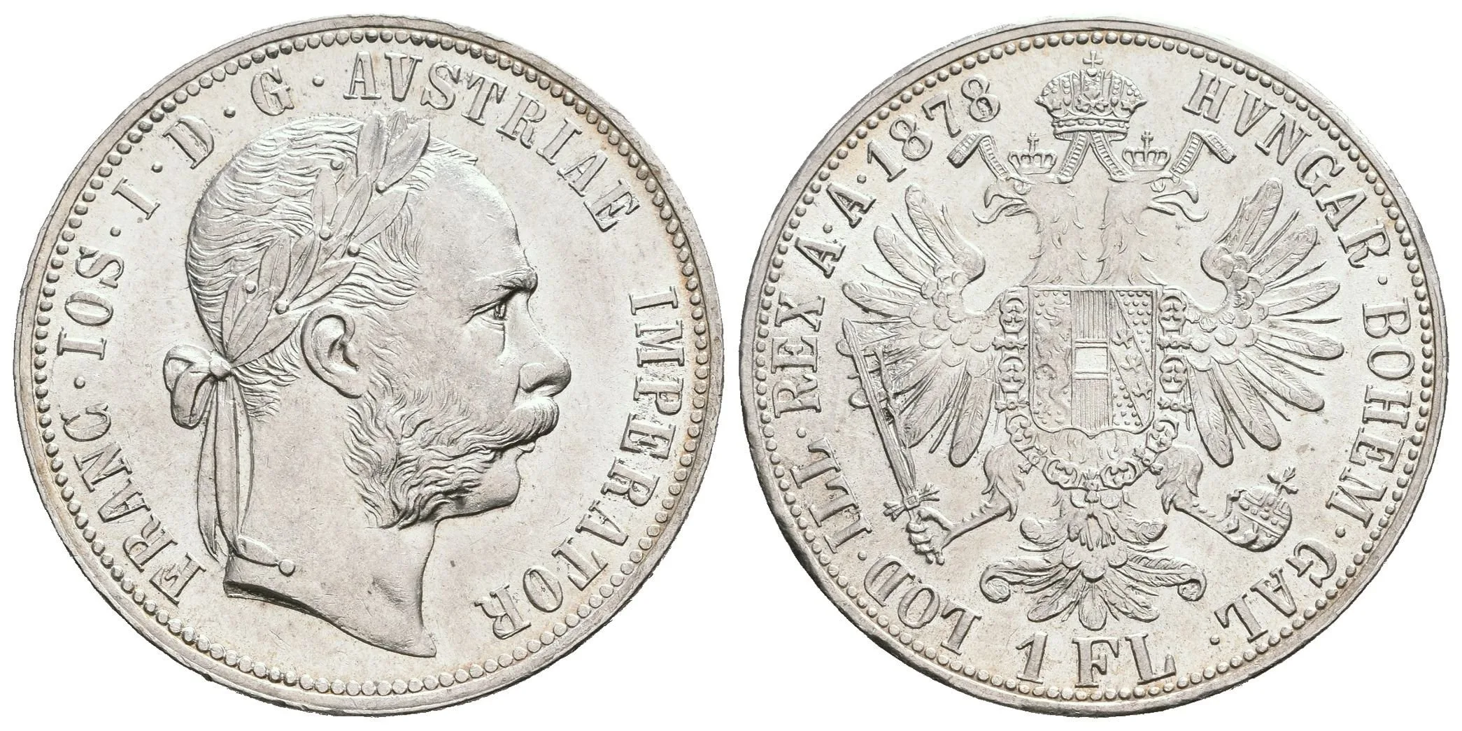 Zlatník 1878, luxusní zachovalost, ražební lesk, nep. hranky — 1