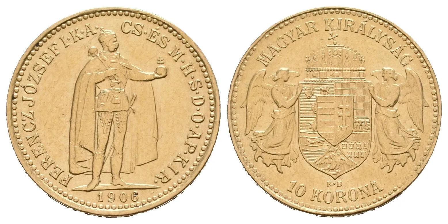 10 Koruna 1906 KB