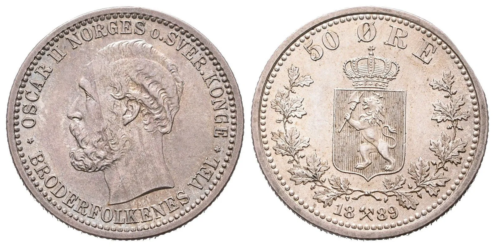 Norsko, Oscar II., 1872 - 1907 — 1