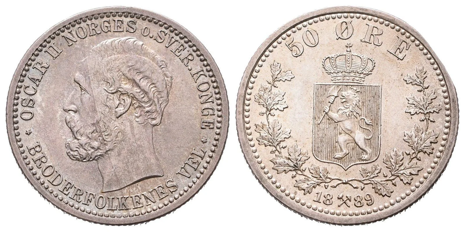 Norsko, Oscar II., 1872 - 1907 — 1