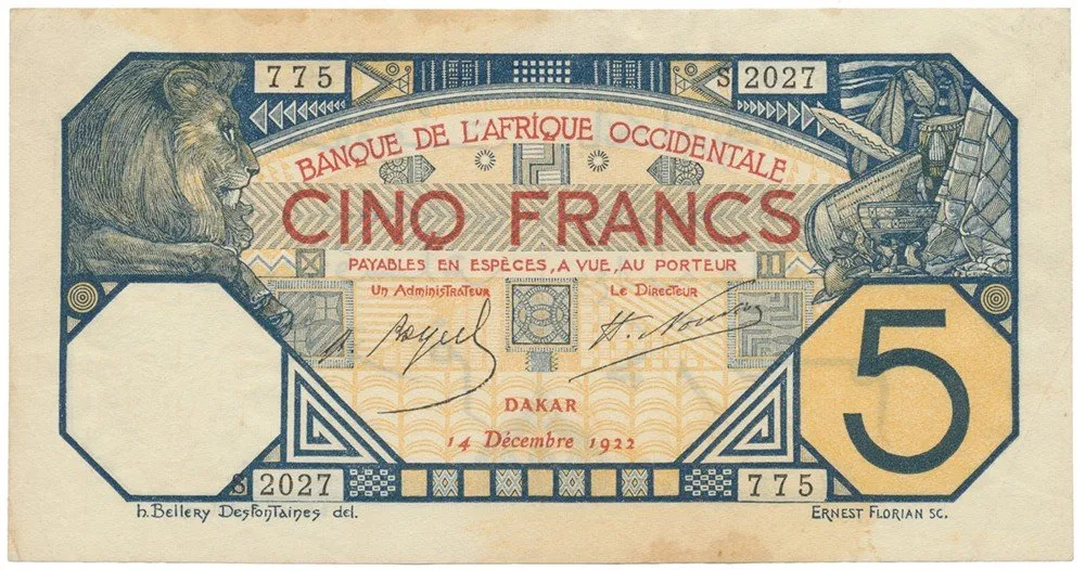 Francouzská západní Afrika - French West Africa — 1