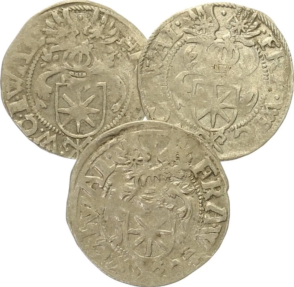 Waldeck, Franz, Wilhelm Ernst, Christian a Vollrath, 1588 - 1597 — 1