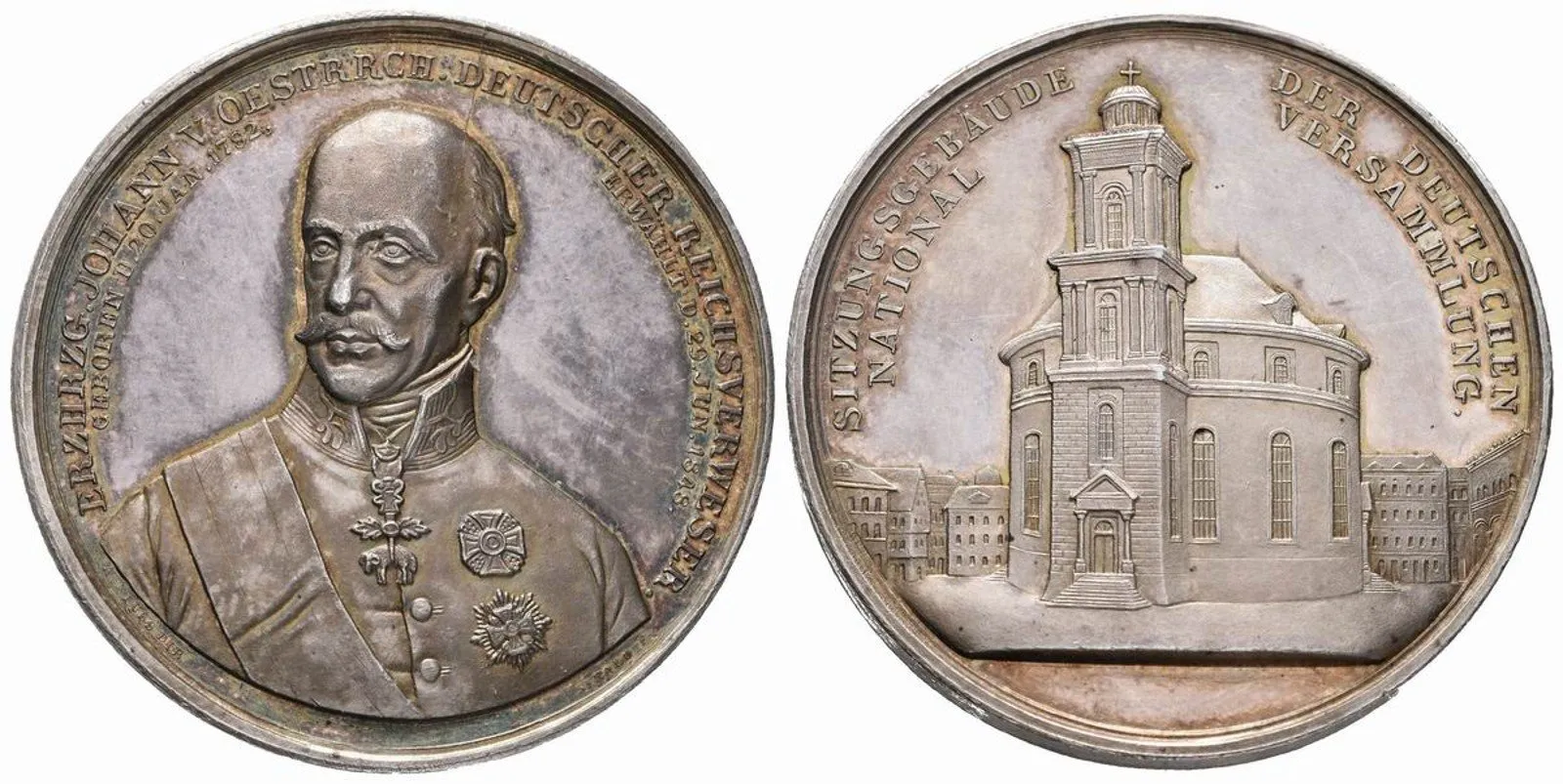Arcivévoda Johann, 1782 - 1859, kancléř 1848 - 1849 — 1