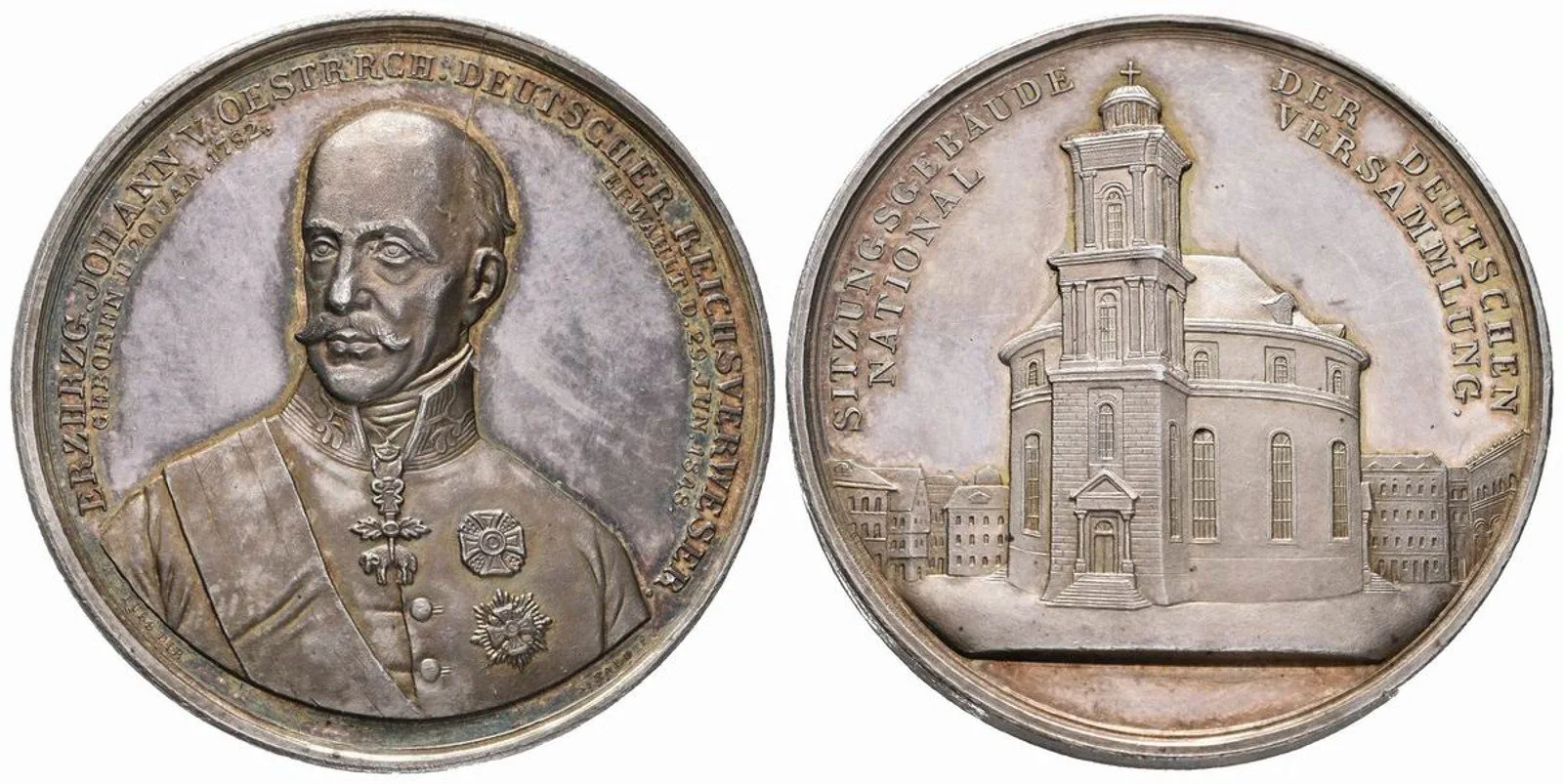 Arcivévoda Johann, 1782 - 1859, kancléř 1848 - 1849 — 1