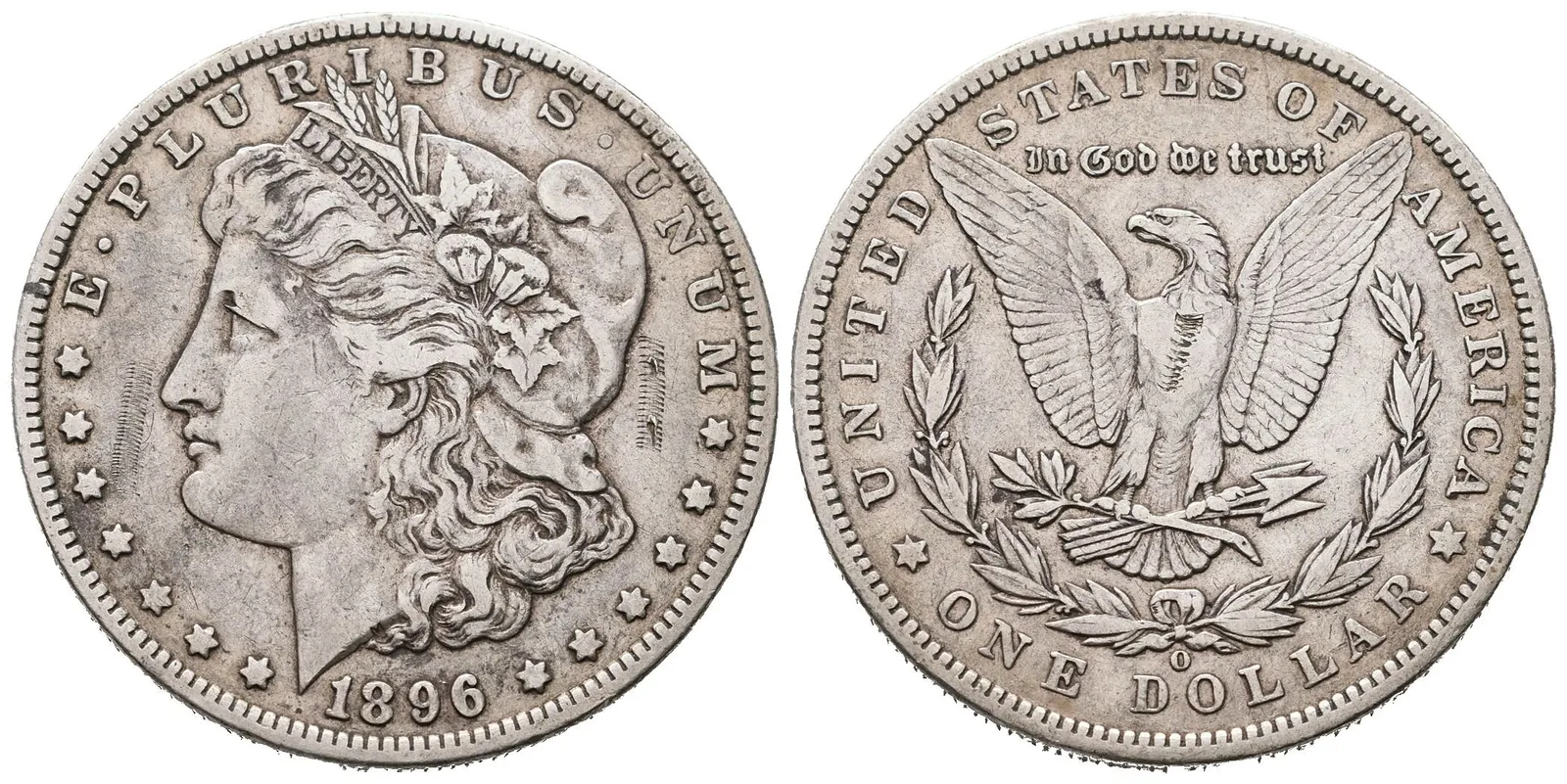USA, 1 Dollar 1896 O
