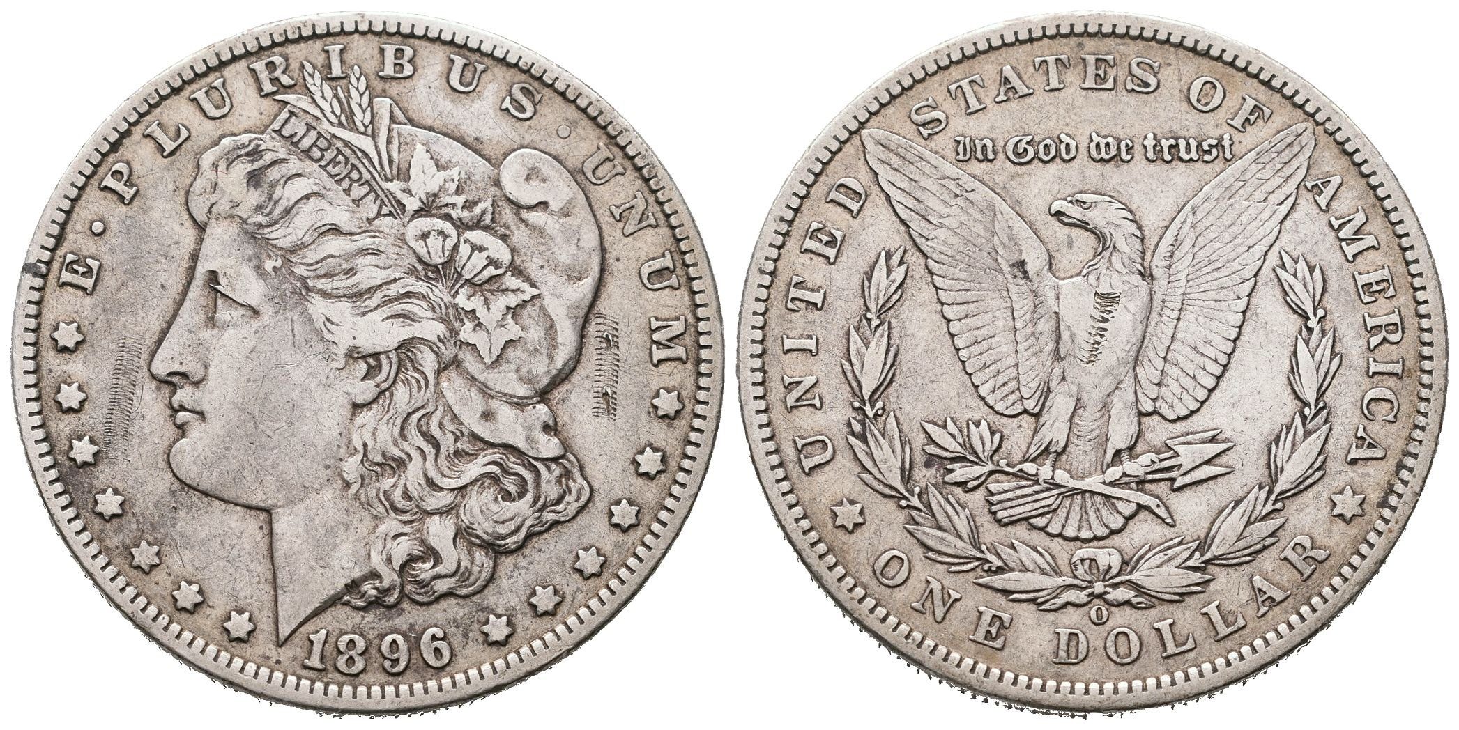 USA, 1 Dollar 1896 O