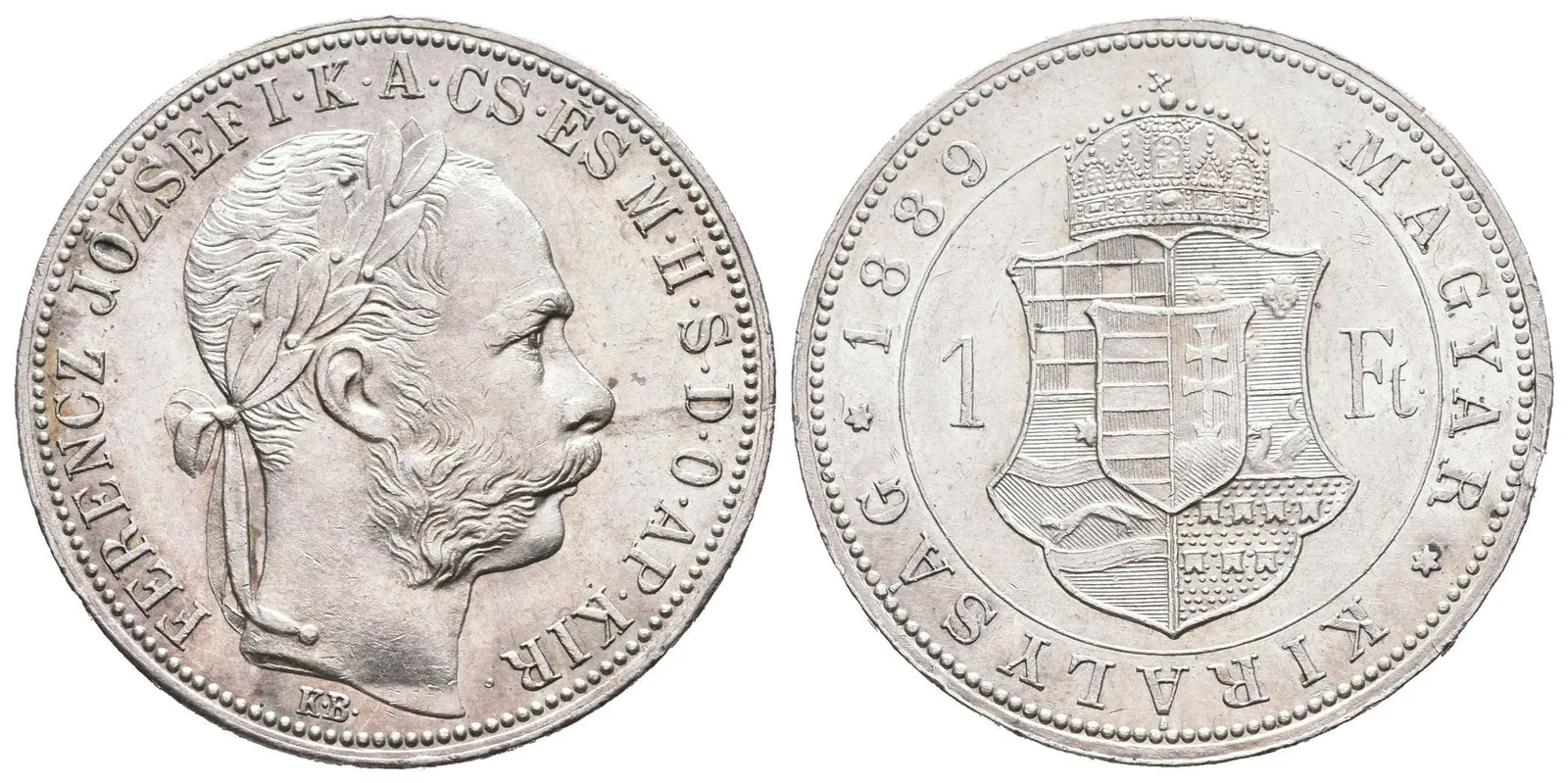 Zlatník 1889 KB, luxusní zachovalost, lesk, patina, drobné rysky — 1
