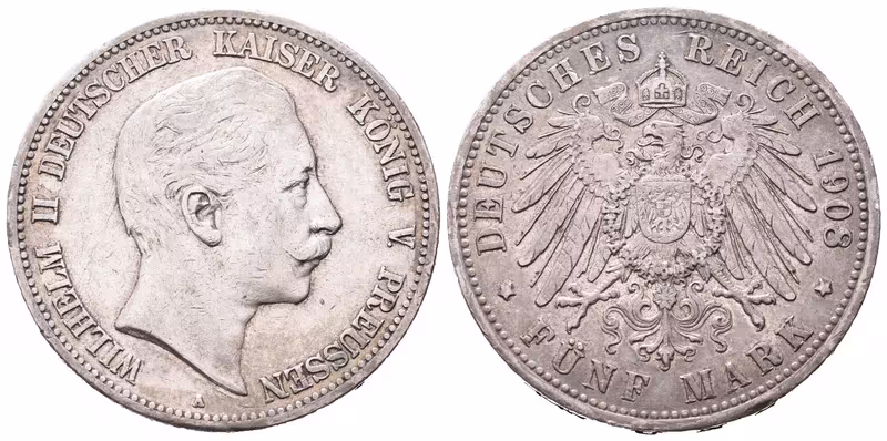 Prusko, 5 Marka 1908 A