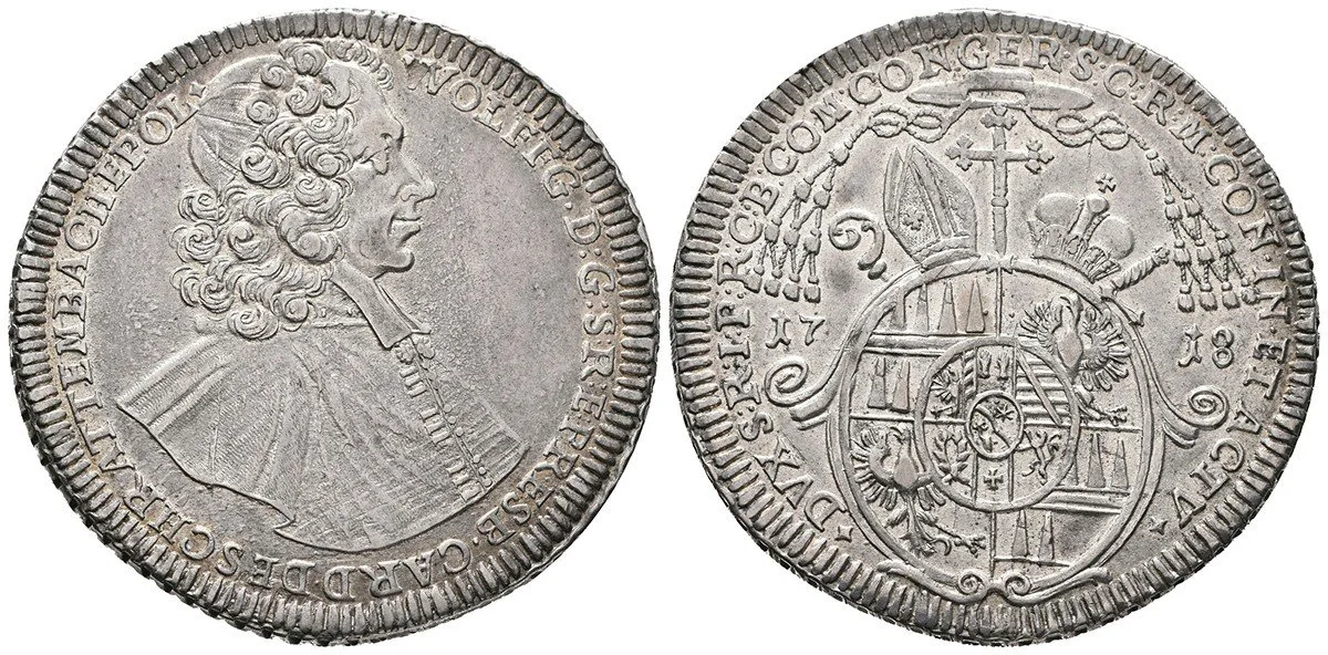 Olomouc - biskupství, Wolfgang von Schrattenbach, 1711 - 1738 — 1