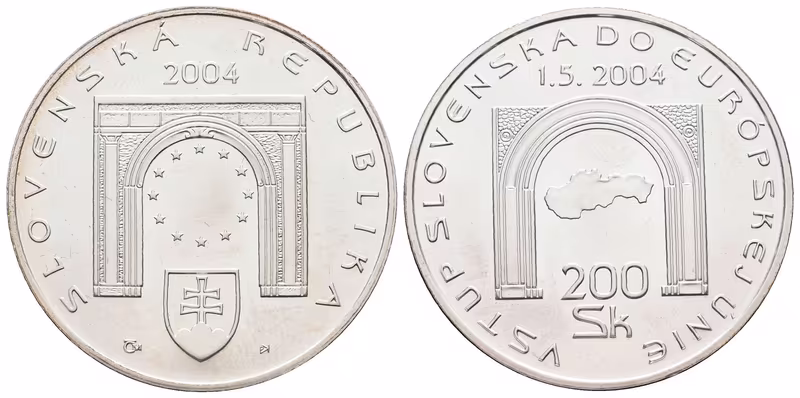 200 Sk 2004 - Vstup Slovenské republiky do EU, Proof